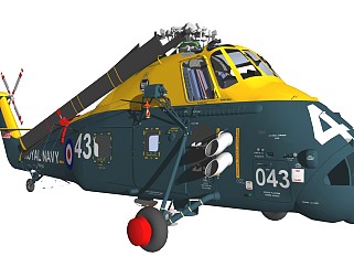 超精细<em>直升机</em>模型 Helicopter(6)
